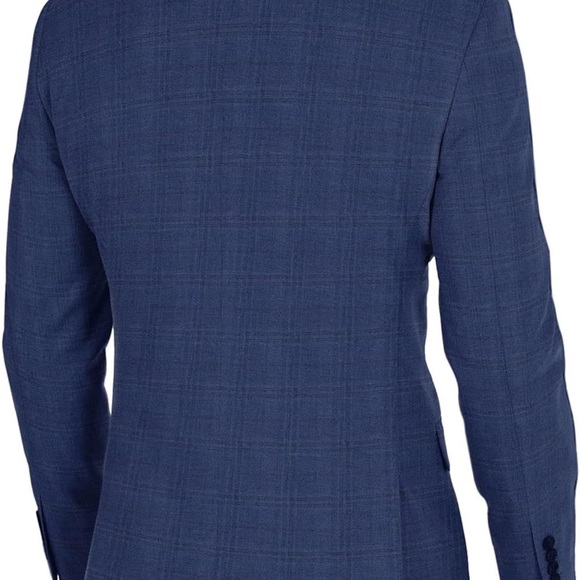 DKNY Blue Sport Coat Classic Blazer - Picture 6 of 7